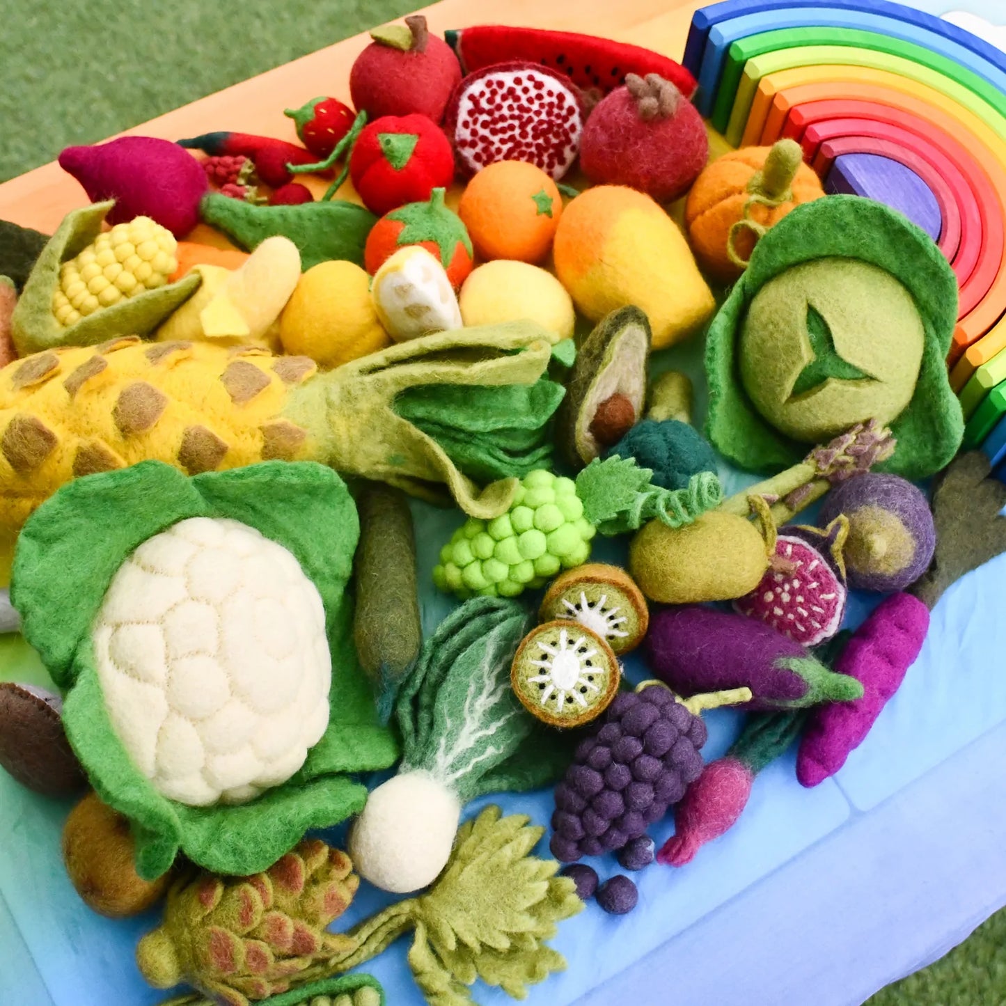 
                  
                    Felt Vegetables and Fruits (Set B)
                  
                