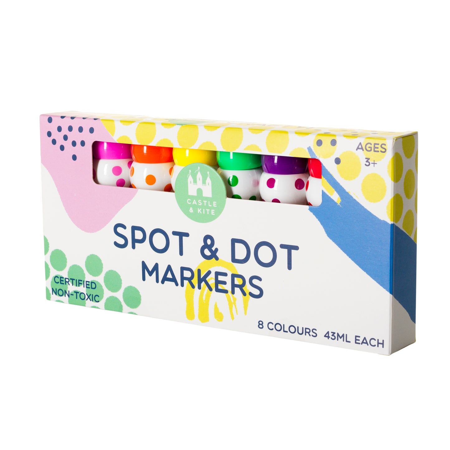 Castle and Kite Spot and Dot Markers - Little Toy Tribe