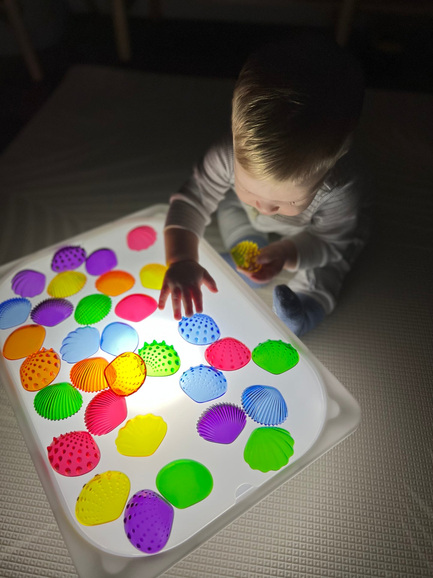 Transparent Tactile Shells