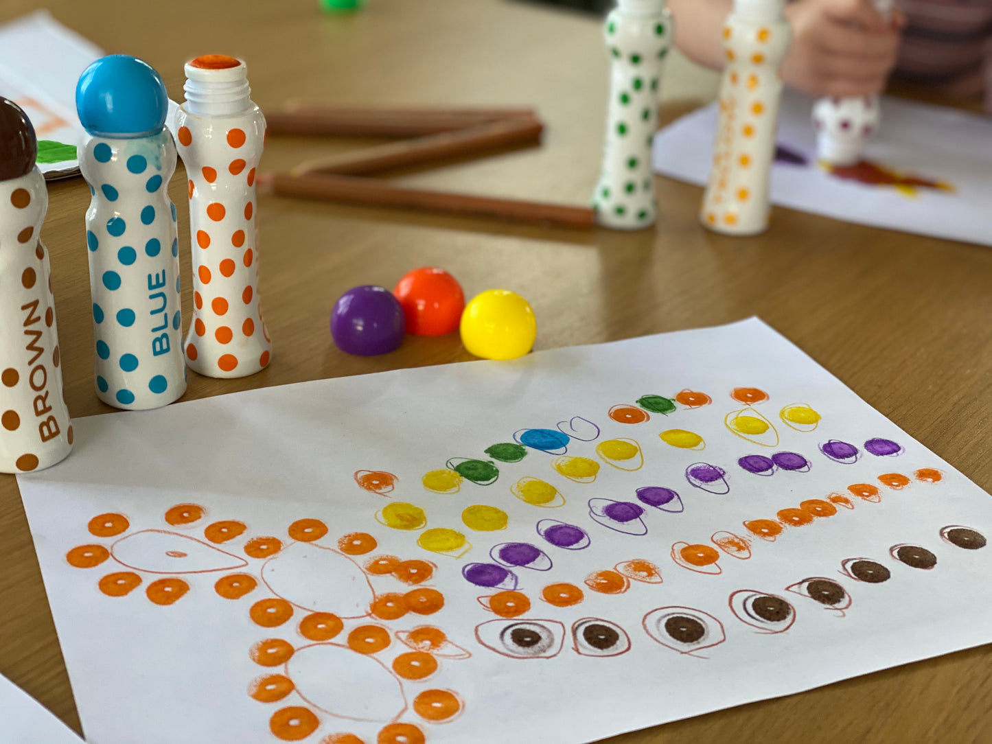 Spot and Dot Markers