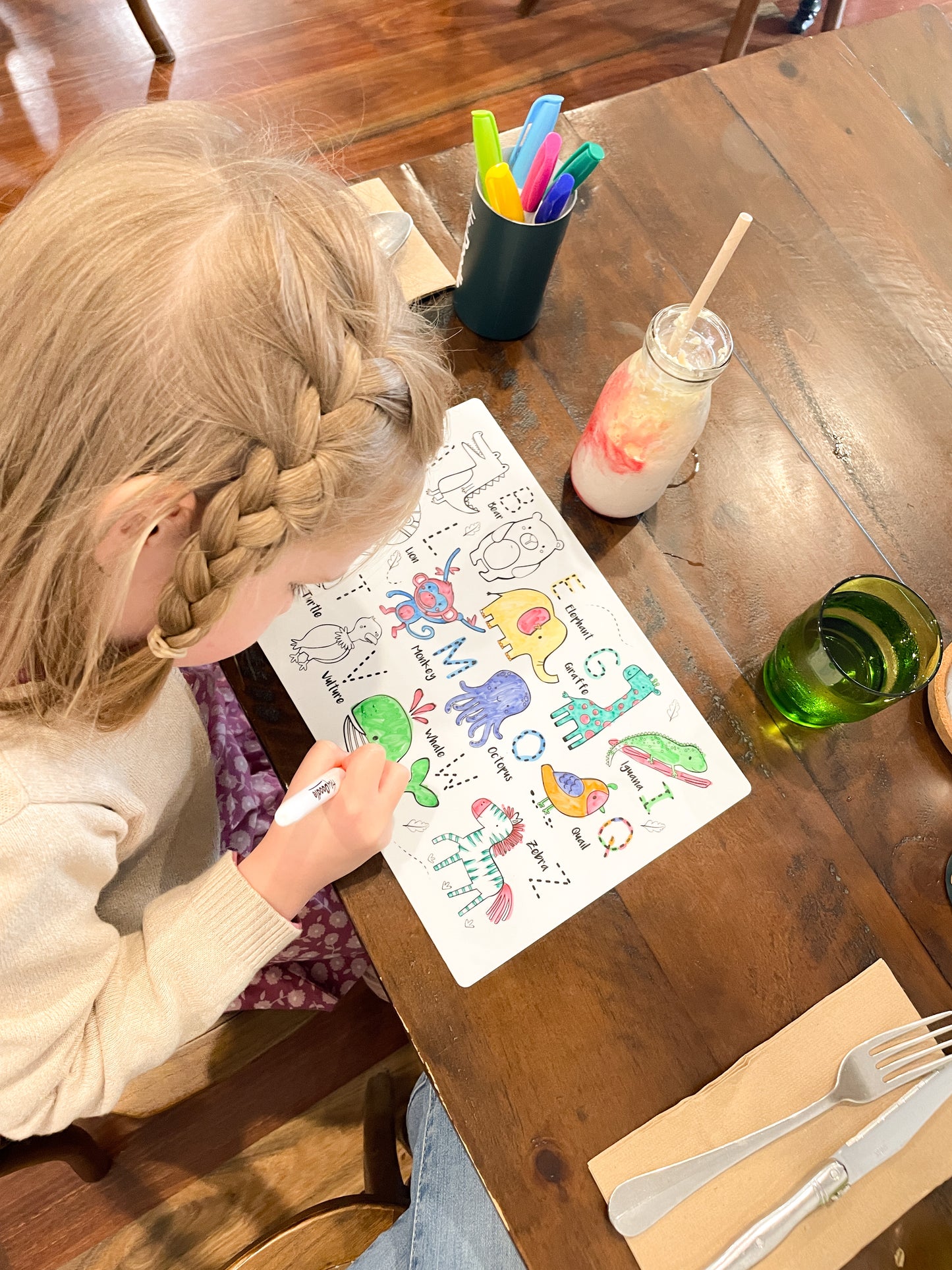 MINI - Colouring and Doodle Mat