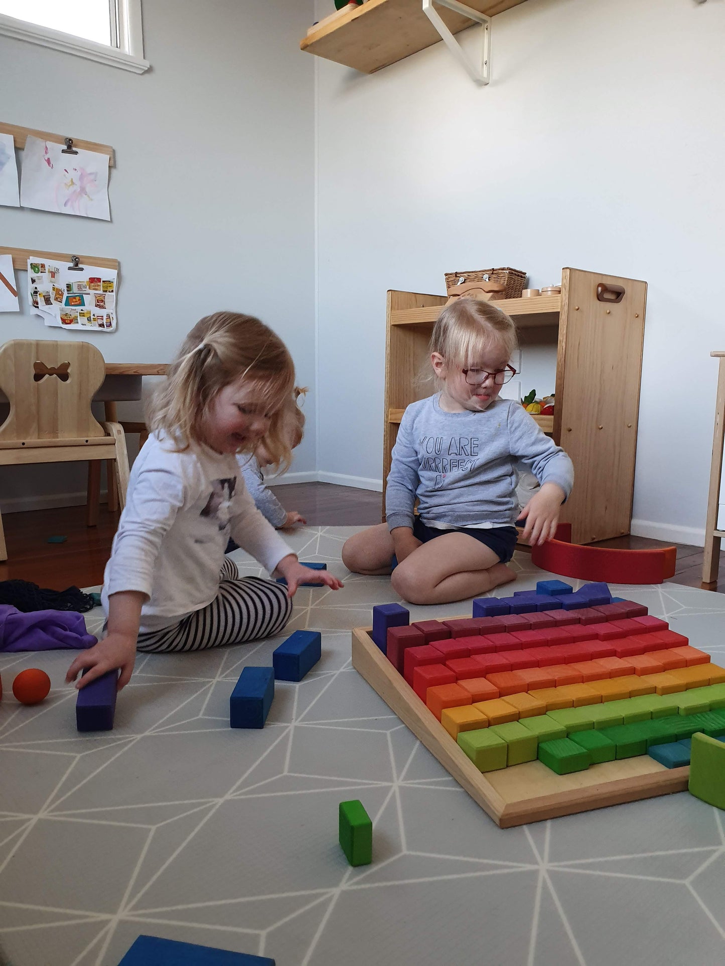 Grimm's Large Stepped Counting Blocks