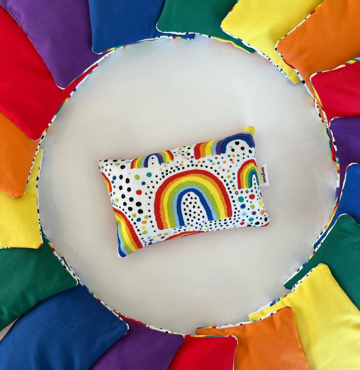 Rainbow Sandbags - Set of 6