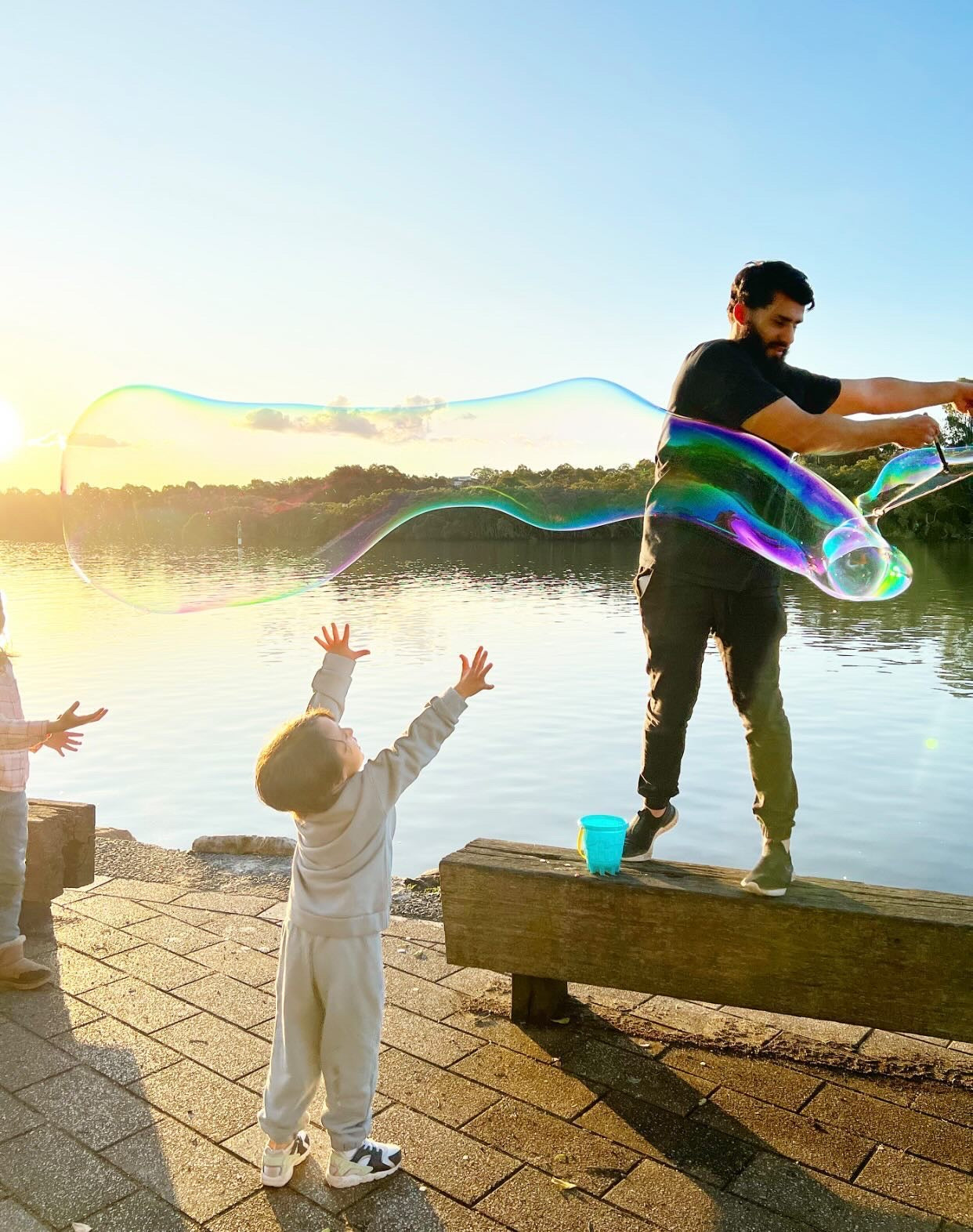 Giant Wand Bubble Kit