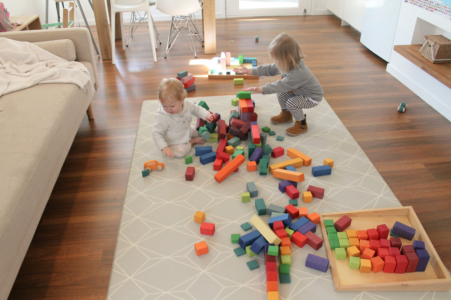 Grimm's Large Stepped Counting Blocks