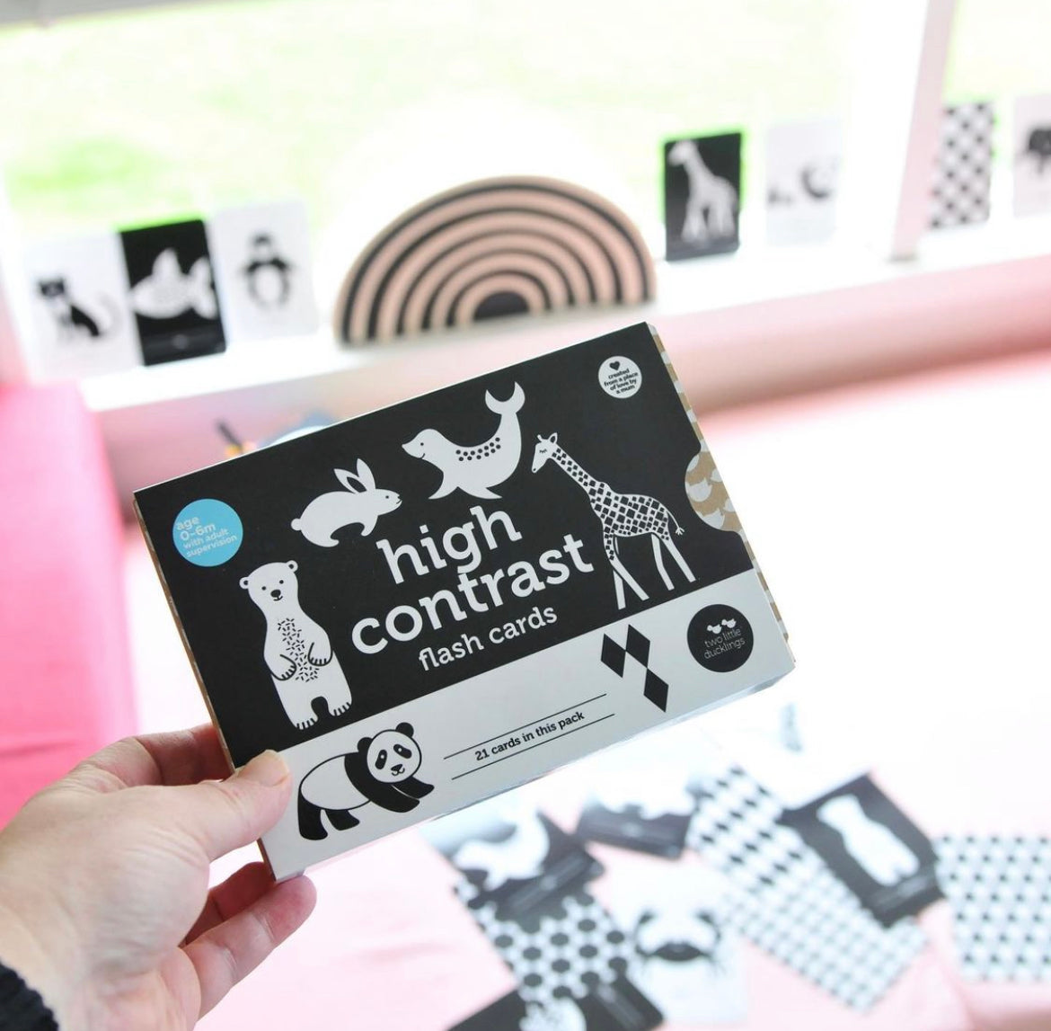 High Contrast Flash Cards