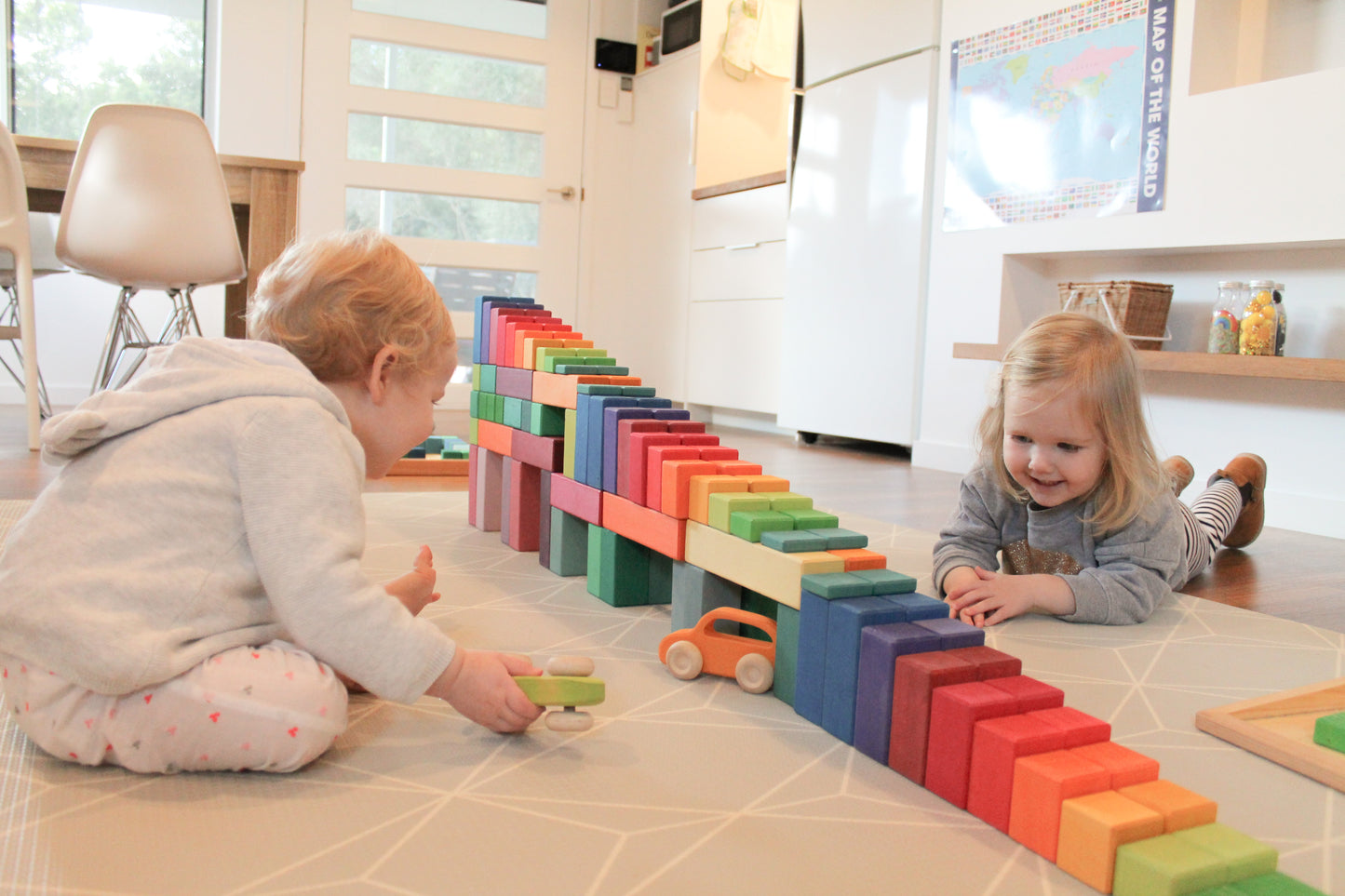 Grimm's Large Stepped Counting Blocks