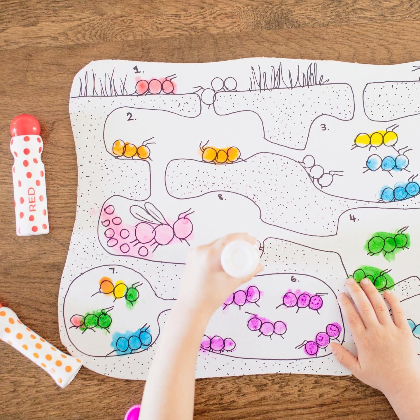 Spot and Dot Markers