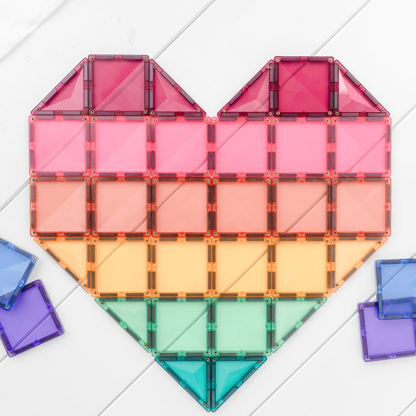 Pastel Connetix Tiles - 202 Piece Mega Pack