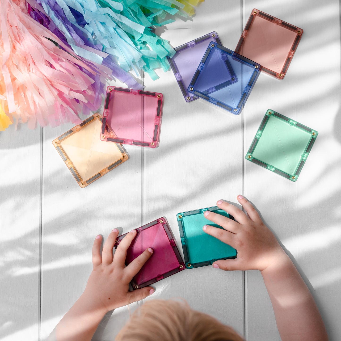 Pastel Connetix Tiles - 120 Piece Creative Pack