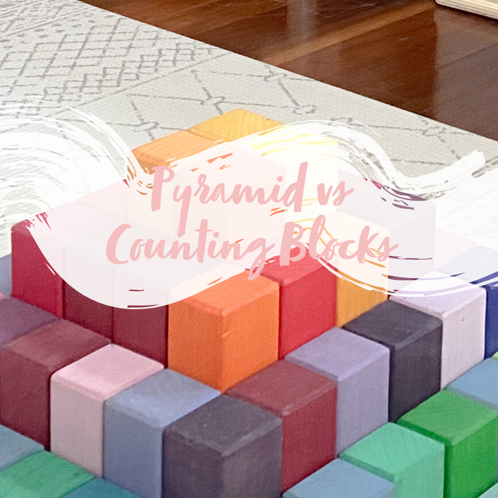 Block Counting Pyramid Types Large Stepped Pyramid vs. Large Stepped Counting Blocks – Little Toy Tribe