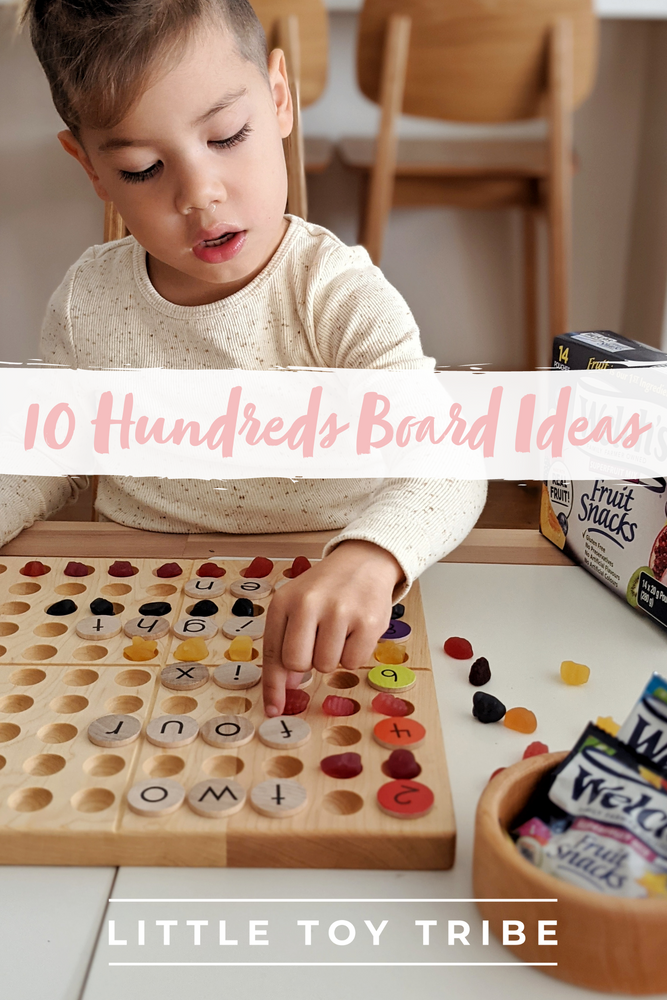 10 ways to play with the Treasures from Jennifer Hundreds Board