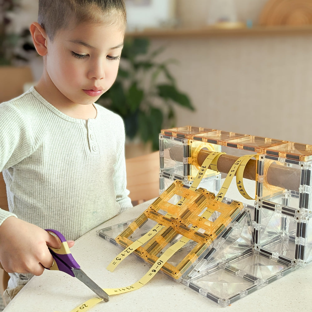 Creating a Connetix Tiles Cutting Machine – Little Toy Tribe