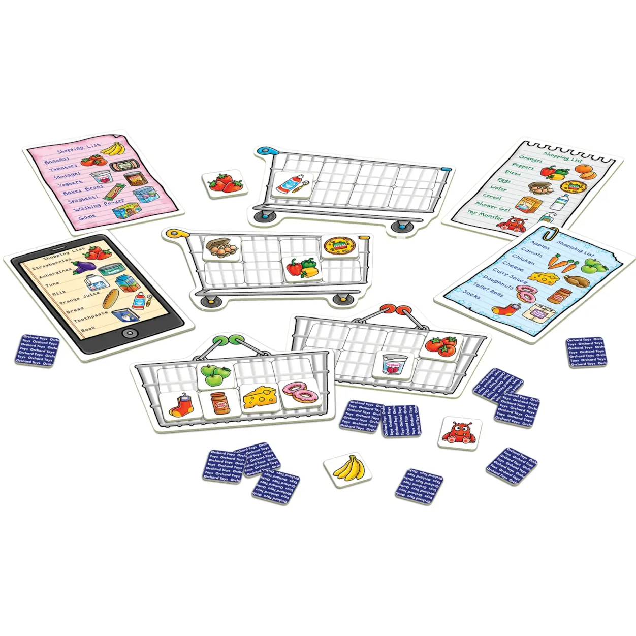 
                  
                    Orchard Game - Shopping List
                  
                