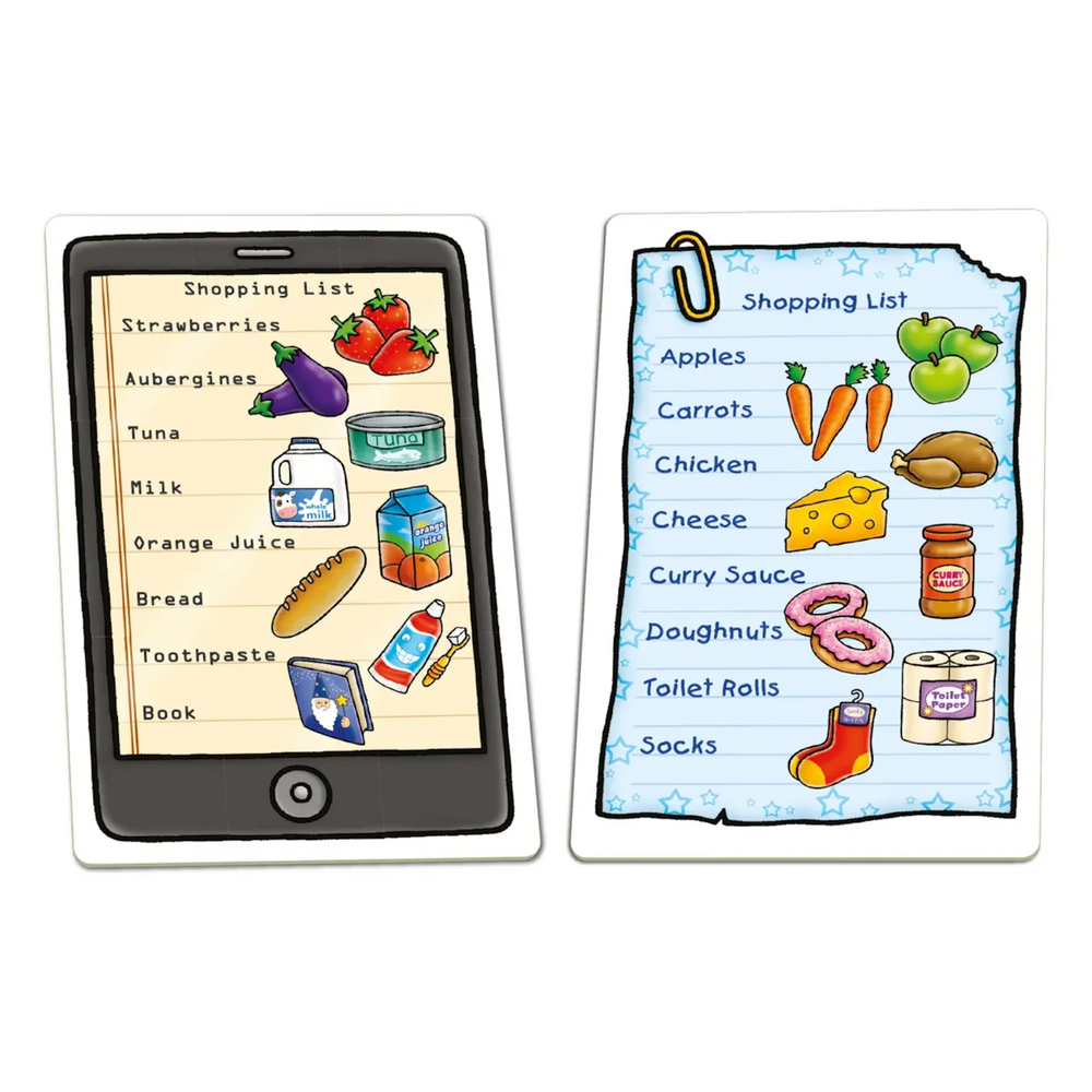 
                  
                    Orchard Game - Shopping List
                  
                