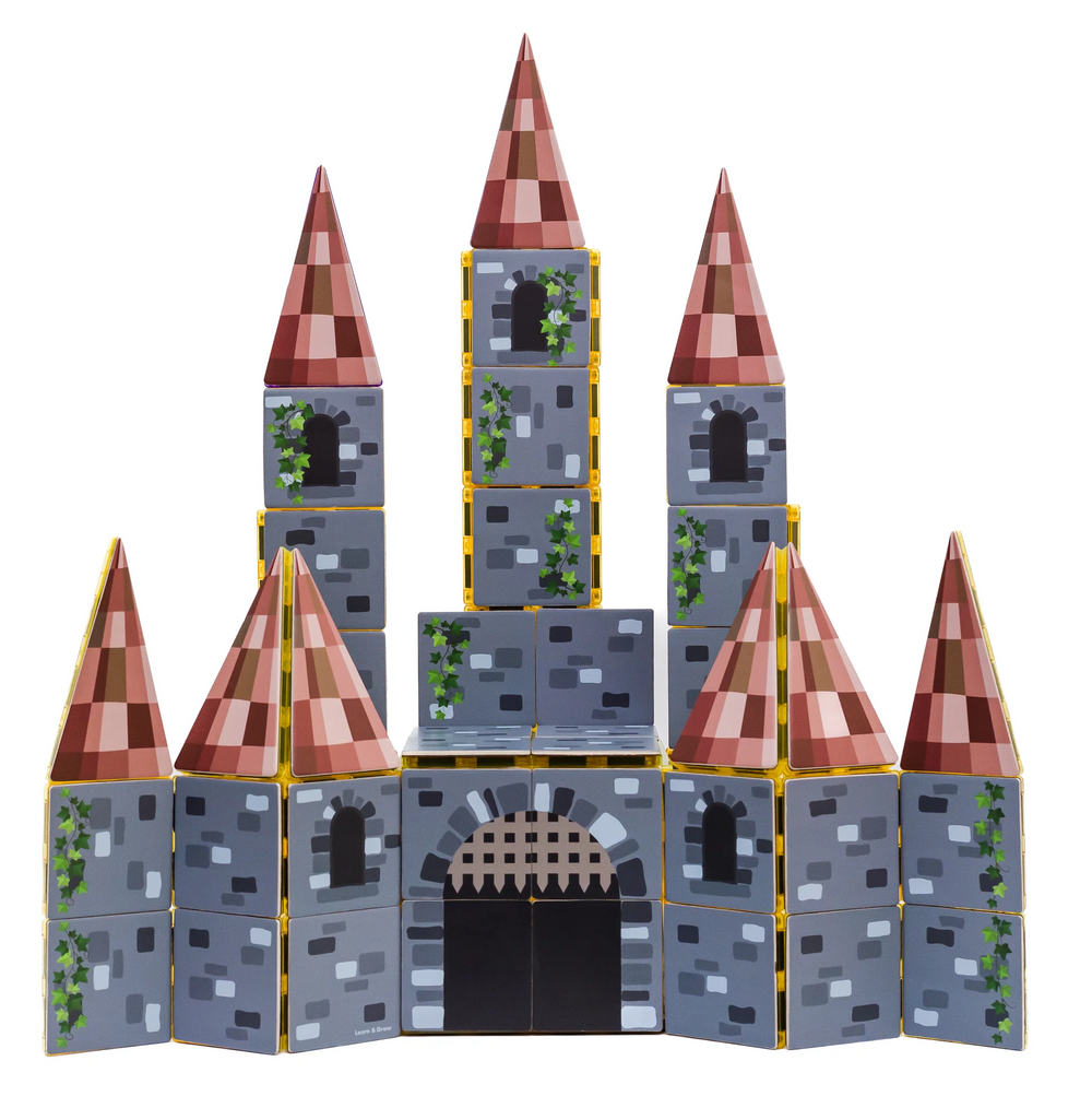 Magnetic Tile Topper - Castle Pack