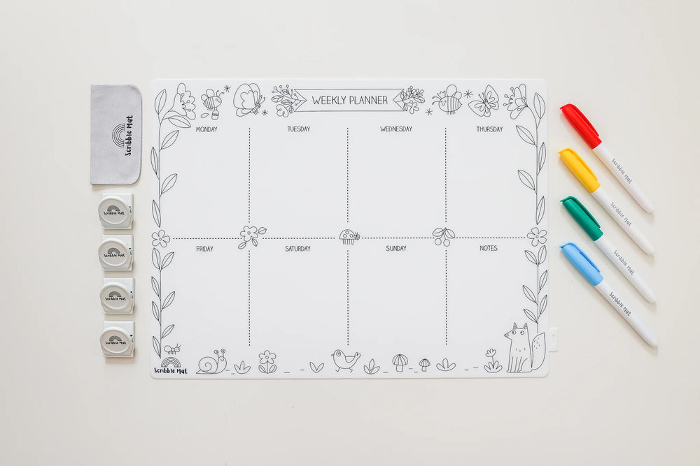 Reusable Mat - Weekly Planner