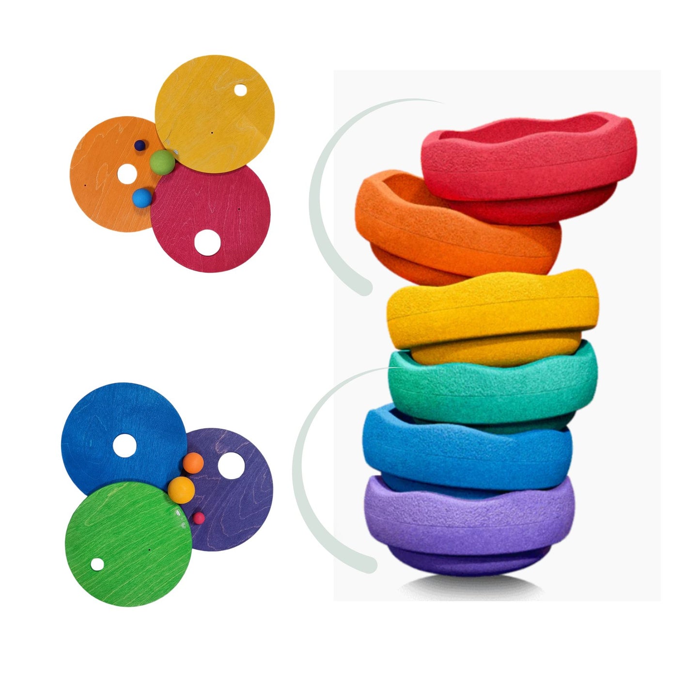
                  
                    Grimm's Rolling Discs RAINBOW
                  
                