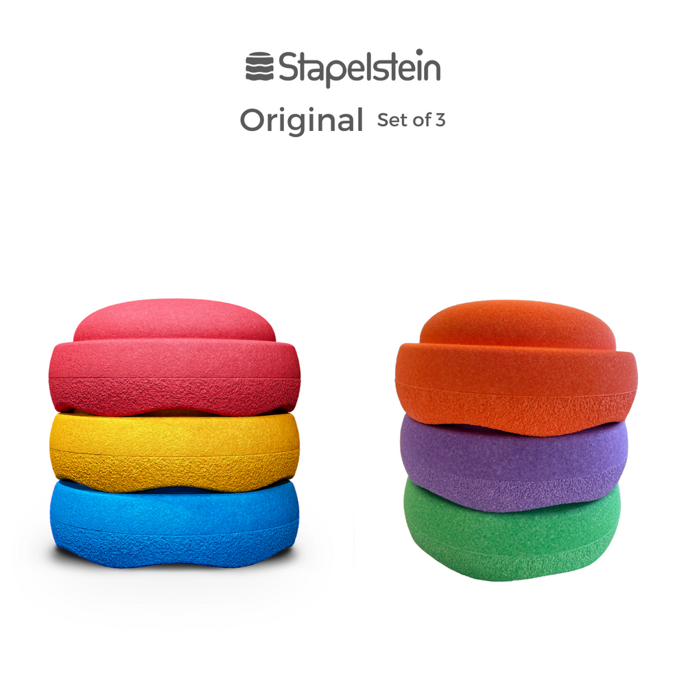 Stapelstein ORIGINAL - Rainbow Set of 3