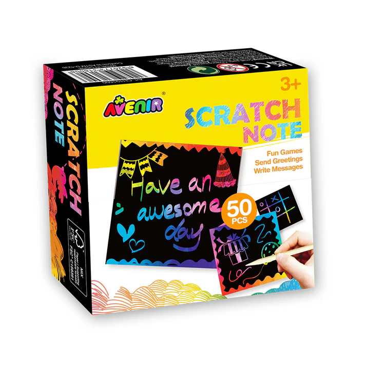 Scratch Note Patterns Scratch Notes – Little Toy Tribe