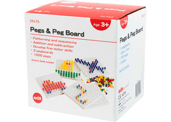 
                  
                    Pegs and Peg Board
                  
                