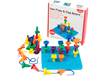 
                  
                    Geo Pegs and Peg Board
                  
                