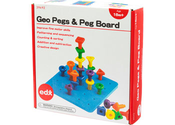 
                  
                    Geo Pegs and Peg Board
                  
                