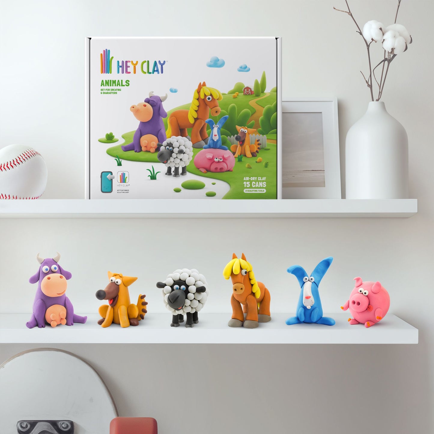 
                  
                    Hey Clay Animals Set
                  
                