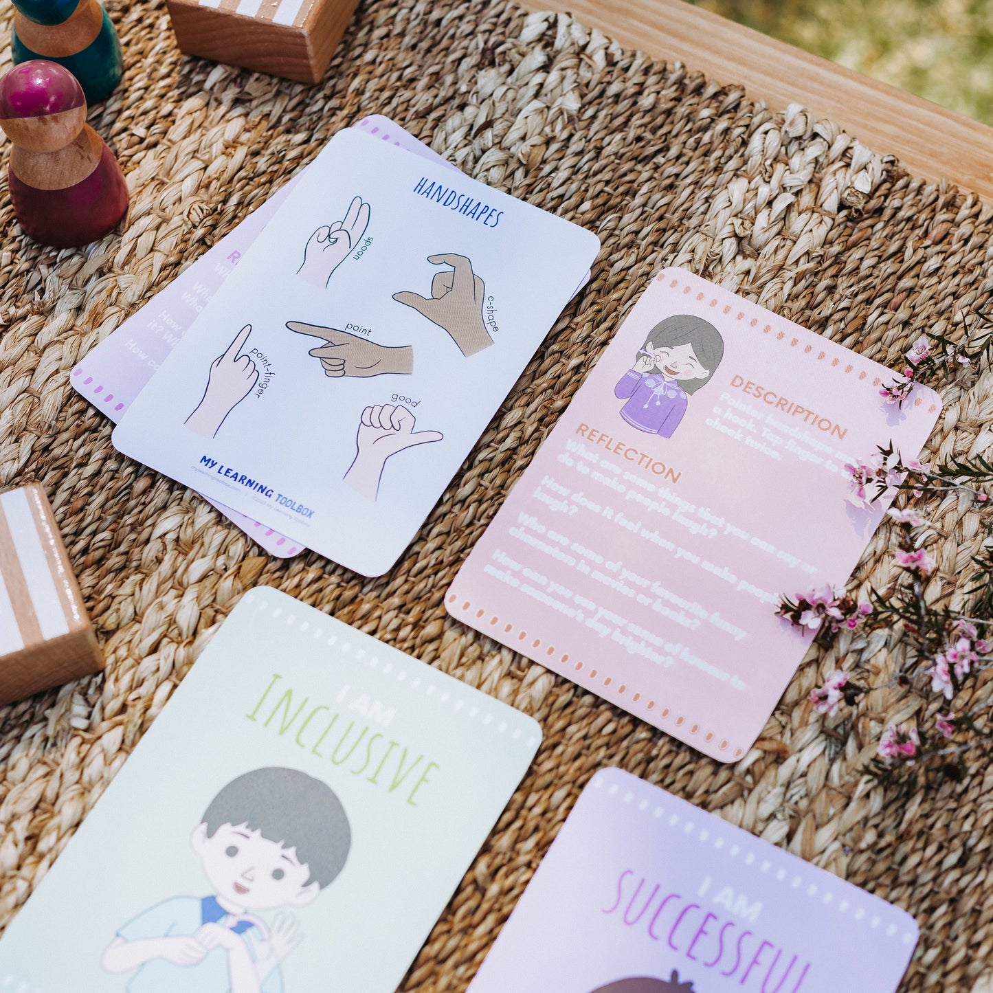 
                  
                    Auslan Affirmation Cards
                  
                