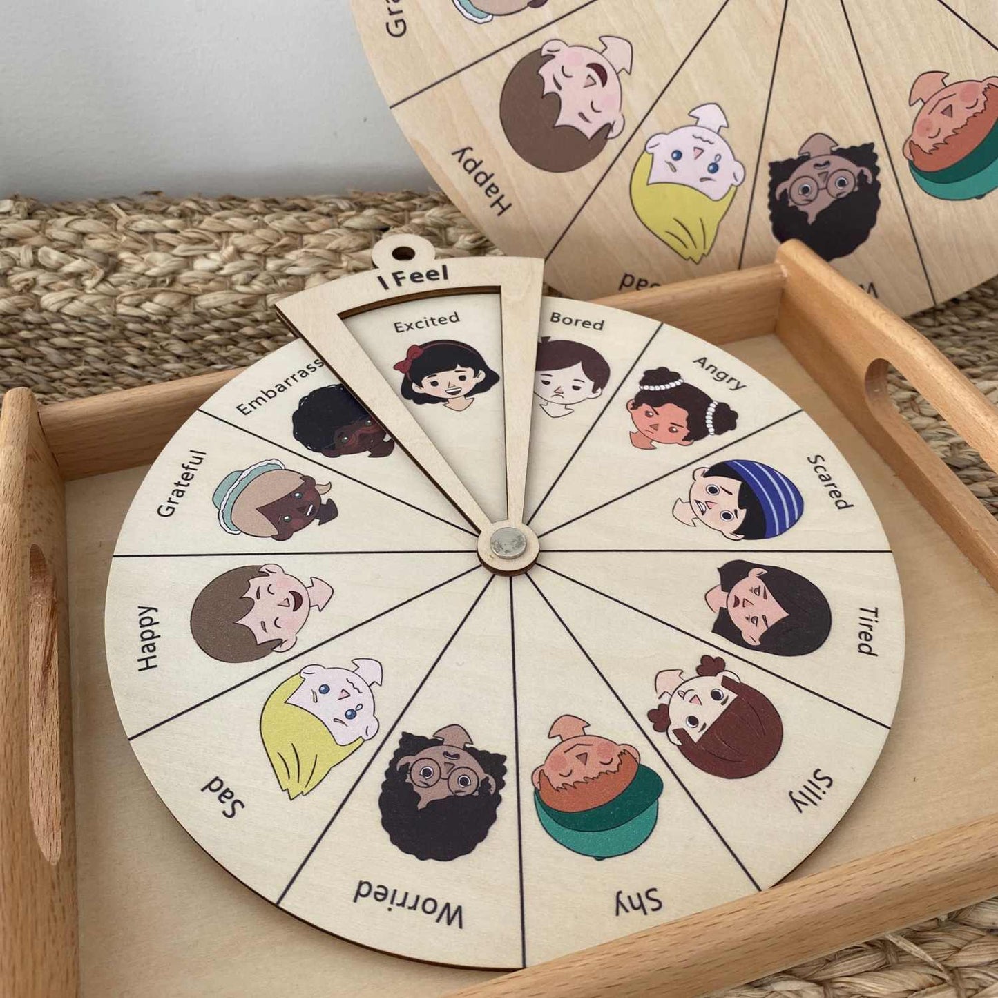 
                  
                    Wooden Feelings Wheel
                  
                