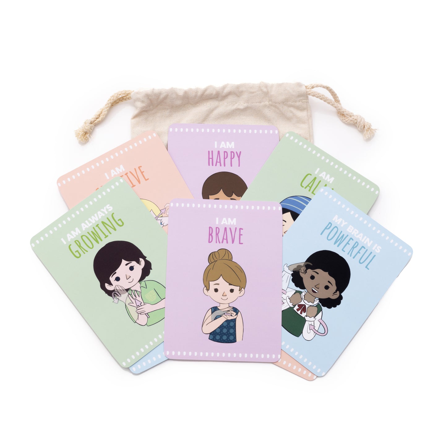 
                  
                    Auslan Affirmation Cards
                  
                