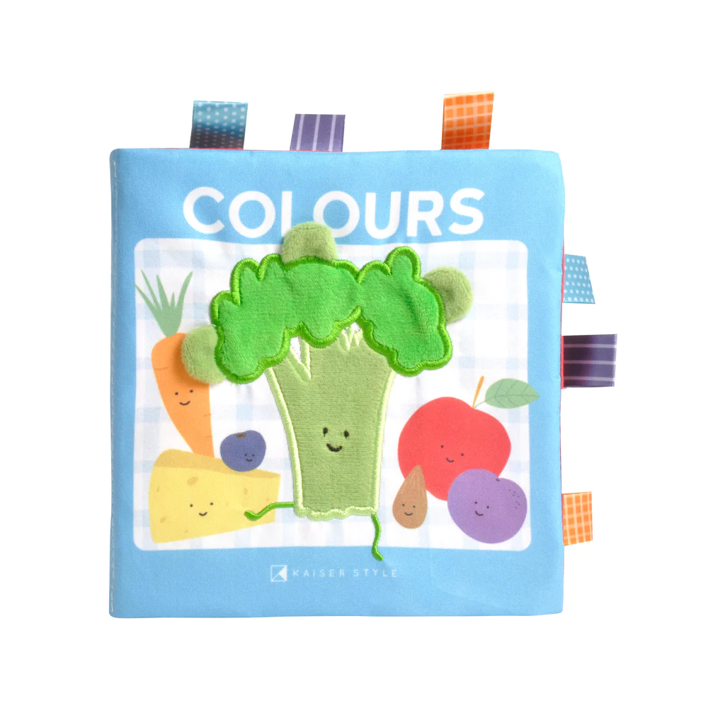 Textured Baby Book - Colours