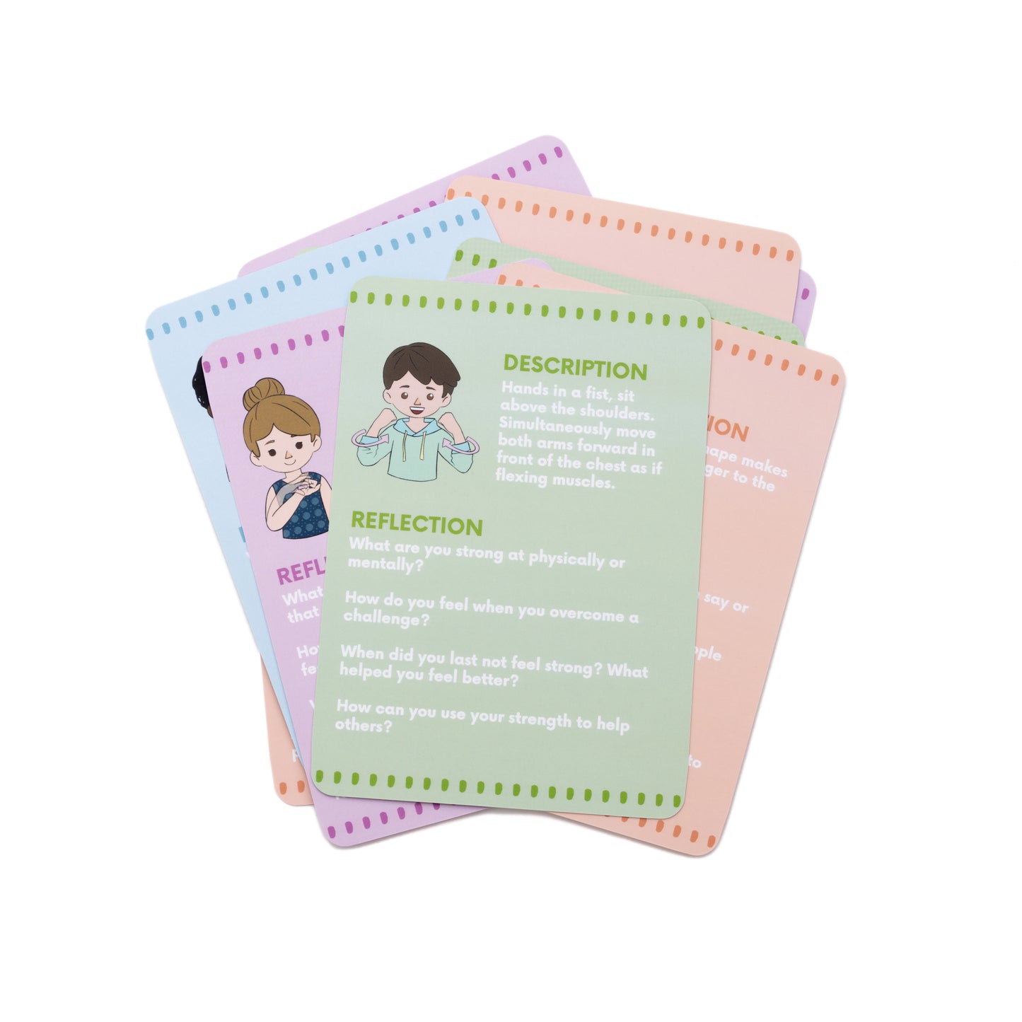 
                  
                    Auslan Affirmation Cards
                  
                