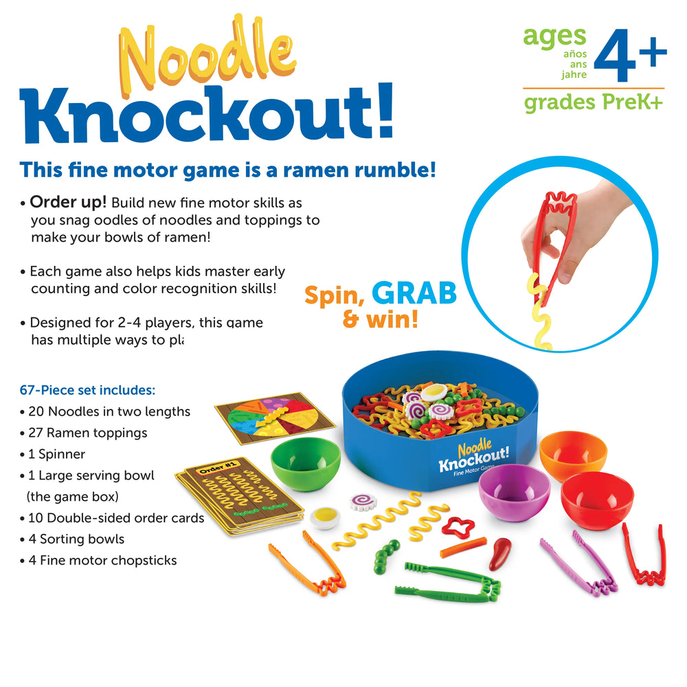 
                  
                    Noodle Knockout Fine Motor Game
                  
                