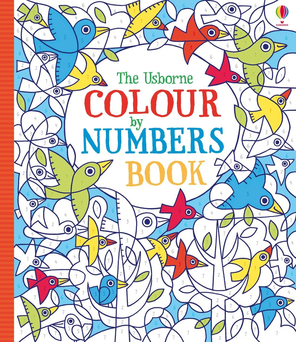 Usbourne Colour by Numbers Book