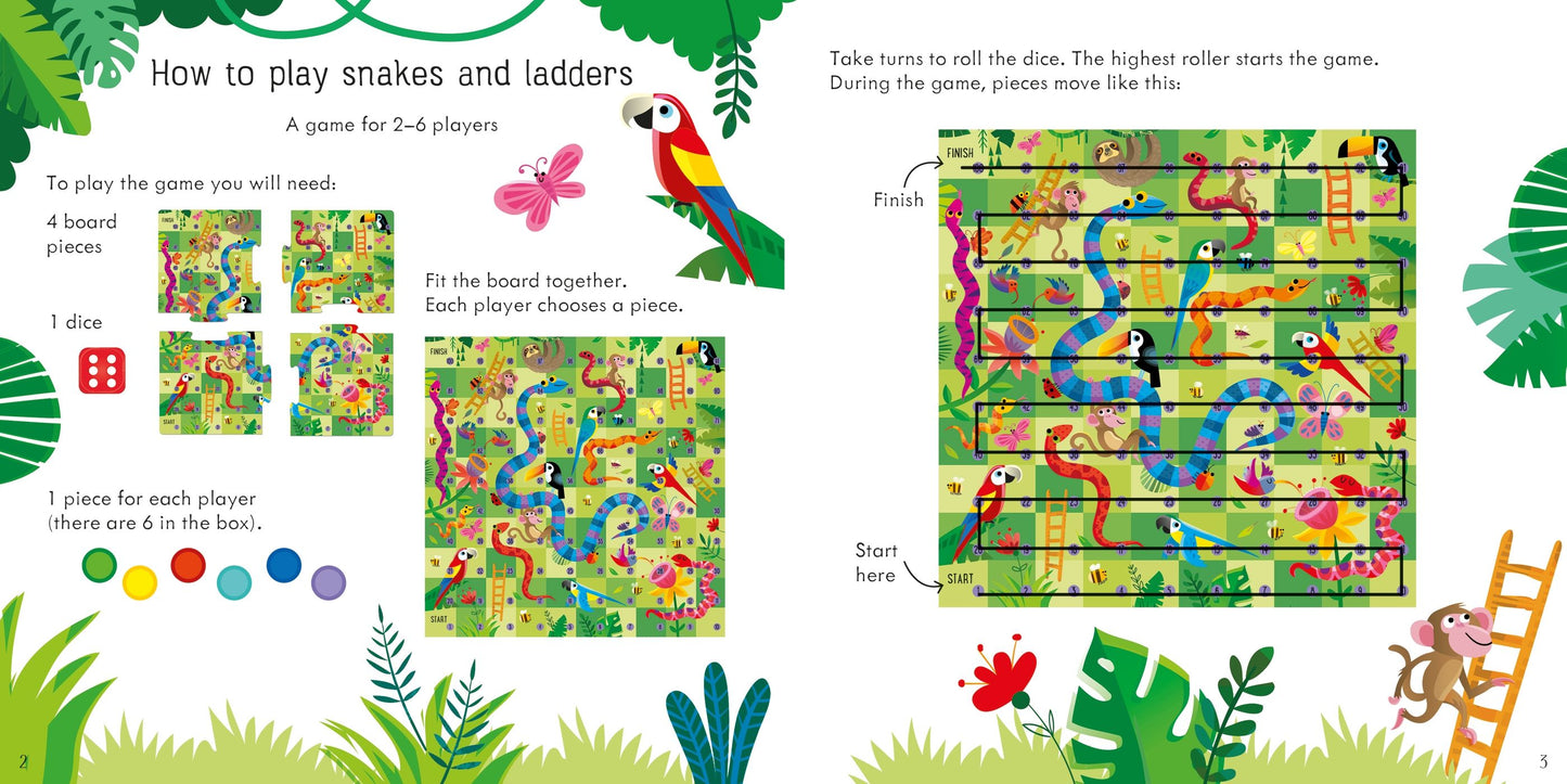 
                  
                    Usbourne Snakes and Ladders Game and Book
                  
                