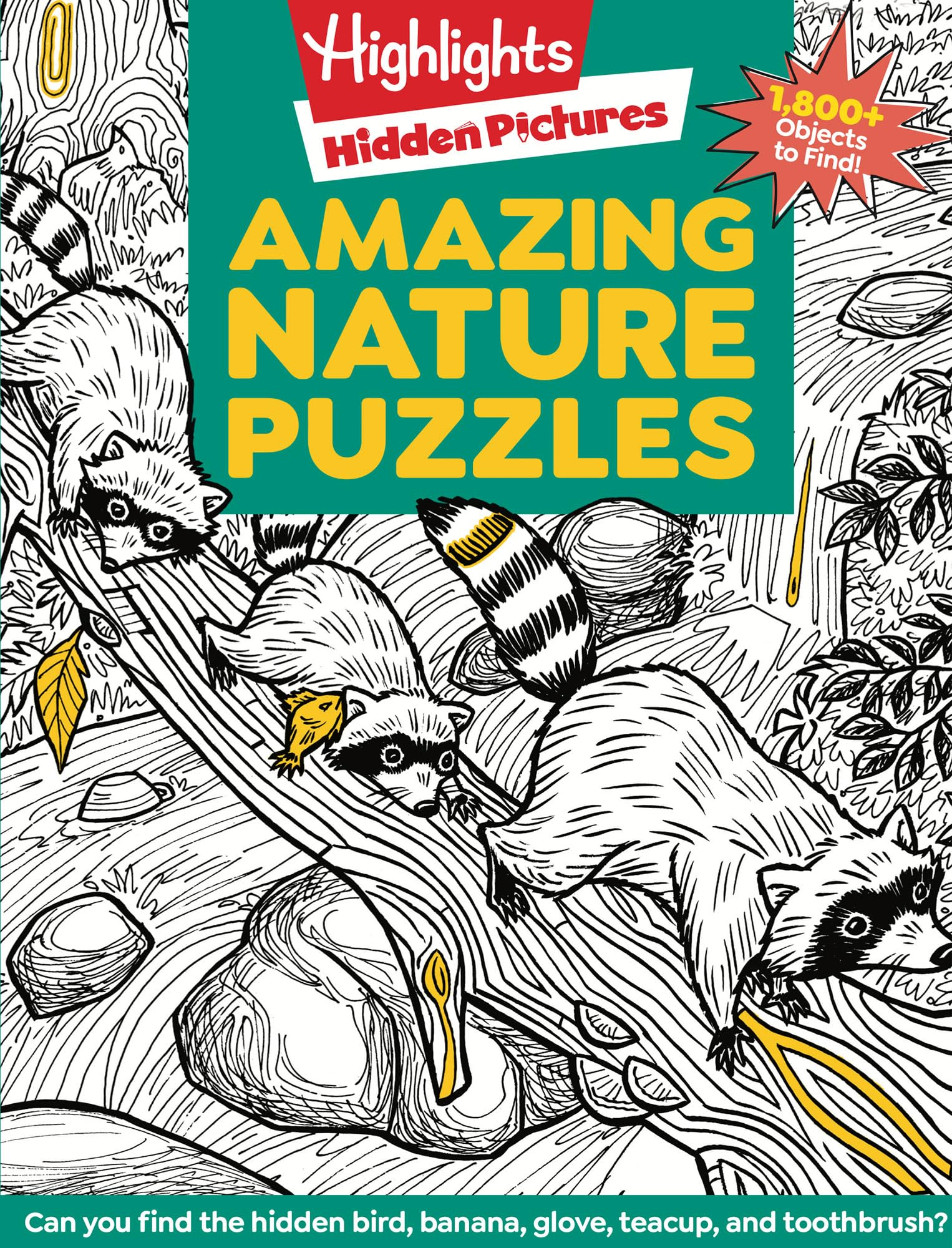 Amazing Nature Puzzles | Hidden Pictures Puzzle Book | Little Toy Tribe