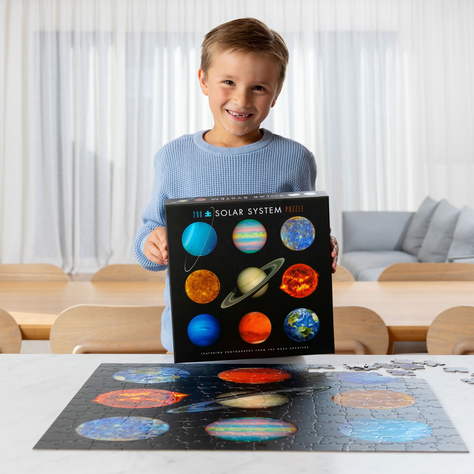 Solar System Space Puzzle 200pc – Little Toy Tribe