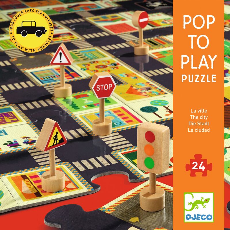 
                  
                    City Road 24pc Giant PopToPlay Puzzle
                  
                