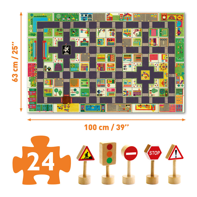 
                  
                    City Road 24pc Giant PopToPlay Puzzle
                  
                