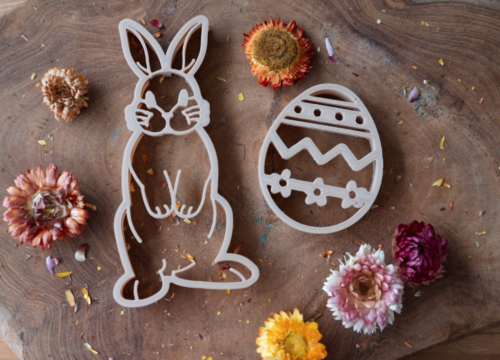 Eco Cutter Set - Bunny & Egg