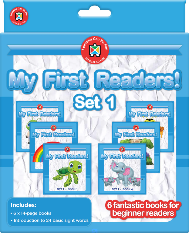 First Reading Kit My First Readers Set 1 | Early Reading Books | Little Toy Tribe
