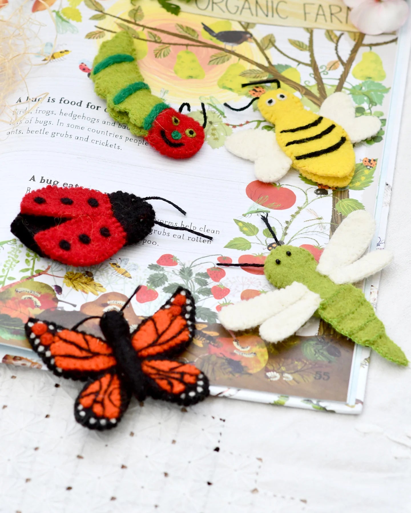 Finger Puppet Set - Insects and Bugs – Little Toy Tribe
