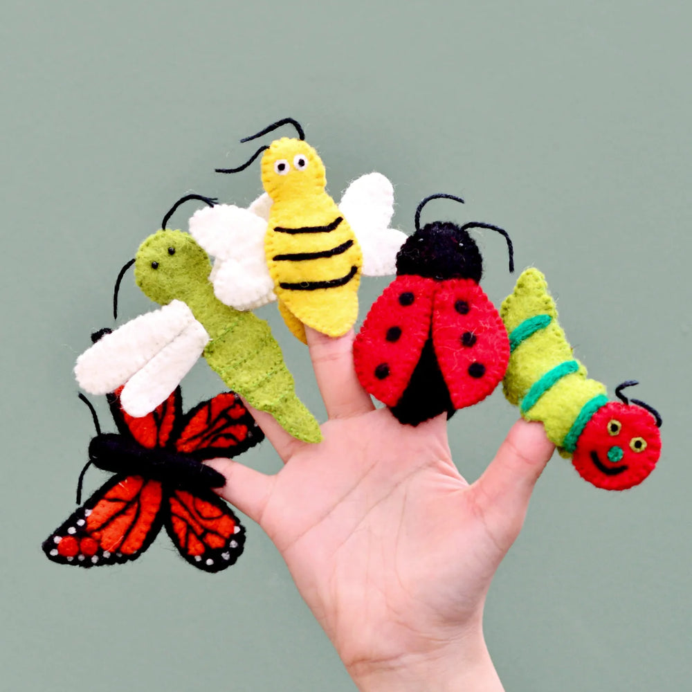 Finger Puppet Set - Insects and Bugs – Little Toy Tribe