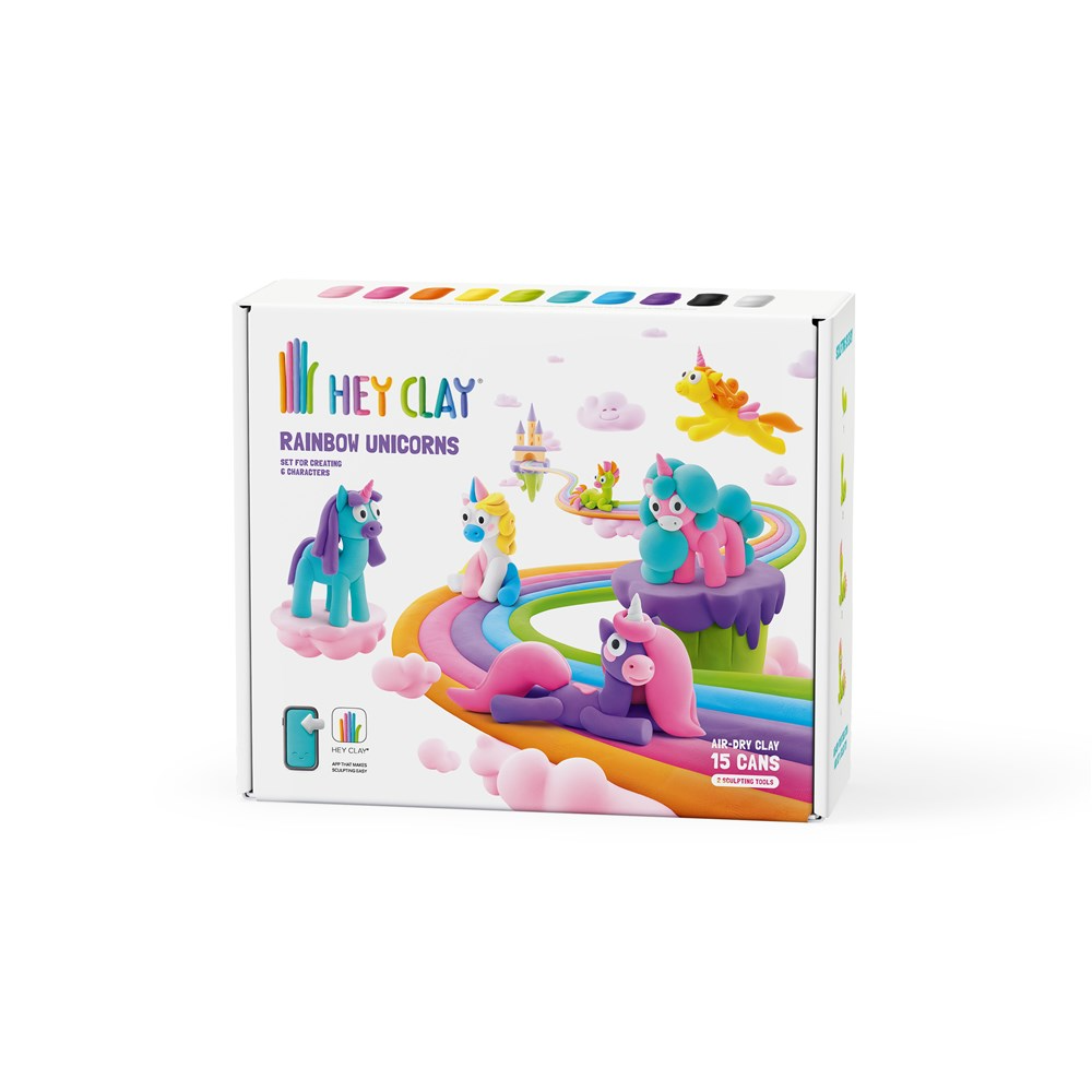 
                  
                    Hey Clay Rainbow Unicorns (15 cans)
                  
                