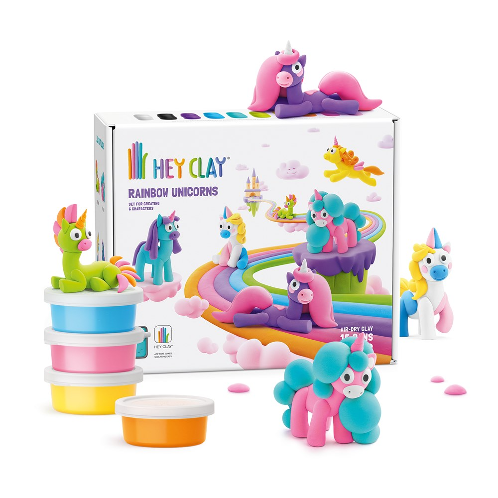 
                  
                    Hey Clay Rainbow Unicorns (15 cans)
                  
                