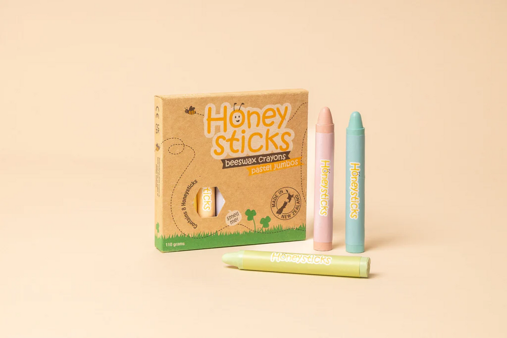 Honeysticks Jumbos Pastel - 8 Pack