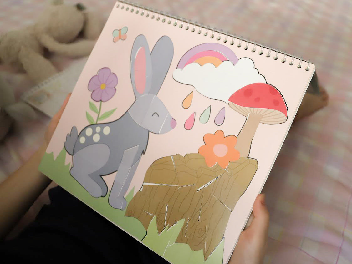 Kaisercraft Sticker By Number Book | Little Toy Tribe