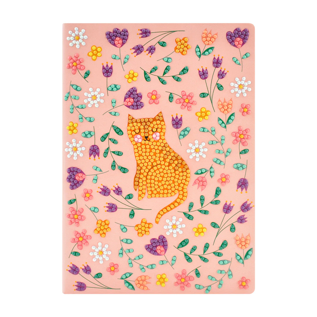 
                  
                    Sparkle A5 Notebook - Happy Cat
                  
                