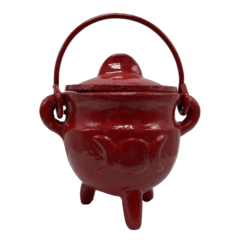 
                  
                    Small Cast Iron Cauldron with Lid
                  
                